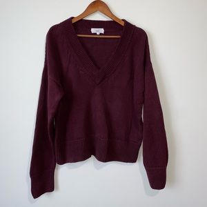KOTN Knit V-Neck Sweater  Size L